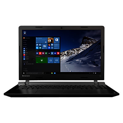 Lenovo Ideapad 100 Laptop, Intel Pentium, 8GB RAM, 1TB, 15.6 , Black